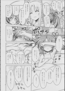 (C84) [Senya Sabou (Alpha Alf Layla)] Fate-chan ga Suki sugite Okashiku nacchau!...... Nano (Mahou Shoujo Lyrical Nanoha) - page 7