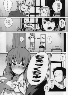 (C87) [LinkRingRin (Natsume Kei)] Nishimiya-san to Ishida-kun ga, (Koe no Katachi) - page 2