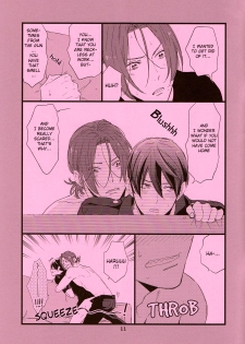 (SUPERKansai20) [KANGAROO KICK (Takagi Takumi)] Please arrest me. (Free!) [English] [ebil_trio] - page 11