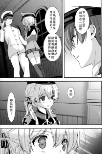 (C87) [Renai Mangaka (Naruse Hirofumi)] Prinz Eugen to Arashi no Yoru (Kantai Collection -KanColle-) [Chinese] [无毒汉化组] - page 9