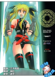 [Cyclone (Izumi Kazuya)] Color Classic Note Extension 04 567 (Mahou Shoujo Lyrical Nanoha) [Chinese] [脸肿汉化组] - page 1