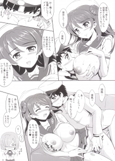 [KNIGHTS (Kishi Nisen)] Omaera no Youna Kuchikukan ga Iru ka!! (Kantai Collection -KanColle-) [Digital] - page 8