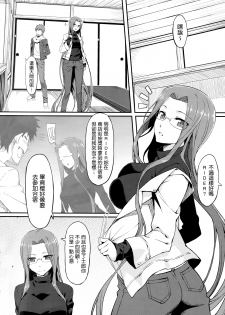 (C87) [S.S.L (Yanagi)] Rider-san to Onsen Yado. (Fate/stay night) [Chinese] [我尻故我在個人漢化] - page 3