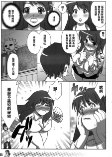 (C70) [TETRODOTOXIN (Nise Kurosaki)] Asahina Mikuru no Tokumori (The Melancholy of Haruhi Suzumiya) [Chinese] [黑条汉化] - page 24