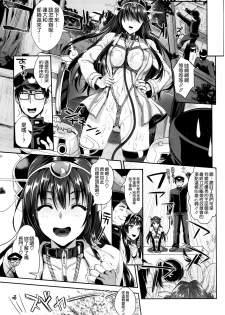 (C87) [YURIRU-RARIKA (Kojima Saya, Lazu)] Senkan Nagato to Hentai Teitoku (Sono Ni) (Kantai Collection -KanColle-) [Chinese] [空気系☆漢化] - page 32