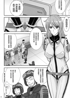 (C84) [High Thrust (Inomaru)] Mori ・ Yamamoto Rinkan (Space Battleship Yamato 2199) [Chinese] [瓜皮汉化] - page 5