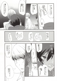 (C85) [MEGANE81 (Shinocco)] Yume to Genjitsu (Persona 4) - page 19
