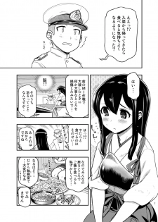 [Matsumoto Drill Kenkyuujo (Naganoon, Kazumi Yoshiyuki)] Oshiri no Ookii Akagi-san ni Oishiku Itadakaremashita (Kantai Collection -KanColle-) [Digital] - page 6