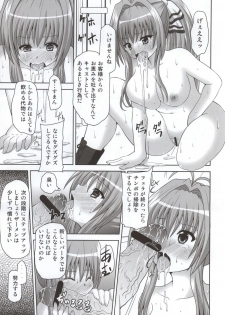 [Kuroi Mono (Akadama)] Kiseki wa Okorimasen deshita (Amagi Brilliant Park) - page 10