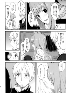 (C83) [Ajisaidenden (Kawakami Rokkaku, Takanashi Rei)] Harvest II (Spice and Wolf) [Decensored] - page 18