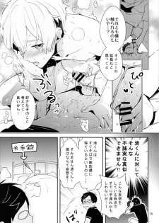 (C87) [MERYx3 (Numeri)] Ryuugazaki nanigashi wa seiyoku wo moteamashite iru. (Free!) - page 14