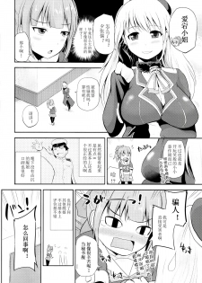 (COMIC1☆8) [Hoshimaki Project (Yano Toshinori)] Sekuhara Teitoku to Hisho Kan Yuubari-san ~Yasen Hen~ (Kantai Collection -KanColle-) [Chinese] [黑街002] - page 6