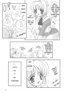 (C58) [Chokudoukan (Hormone Koijirou, Marcy Dog)] Please Teach Me 3 (Cardcaptor Sakura) [English] - page 35