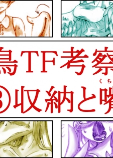 [Koganemushi] Tori TF ni Kansuru Kousatsu to Renshuu - page 11