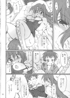 (CT5) [Transistor Baby (Hata)] Sensei to Himitsu no Kagai Jugyou (Summon Night 3) - page 9
