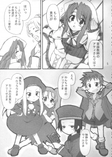 (CT5) [Transistor Baby (Hata)] Sensei to Himitsu no Kagai Jugyou (Summon Night 3) - page 4