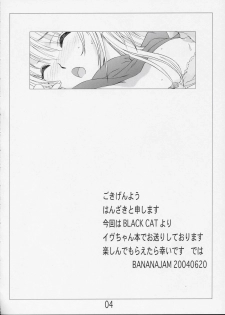(SC24) [Banana Jam (Hanzaki Jirou)] Fighting Cats! (Black Cat) - page 3