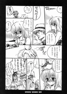 (C62) [Bakugeki Monkeys (Inugami Naoyuki)] Baby Doll (Black Cat, Bleach) - page 45