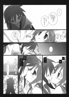 (C72) [TAKANAEDOKO (Takanae Kyourin)] Darlin's Freeze!! (Lucky Star) - page 9