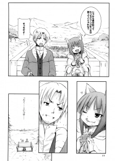 [Nounai Kanojo (Kishiri Toworu)] Ookami to Ookamiotoko (Spice and Wolf) - page 20