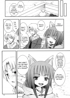 [Nounai Kanojo (Kishiri Toworu)] Ookami to Ookamiotoko (Spice and Wolf) [English] [Reromanga] - page 18