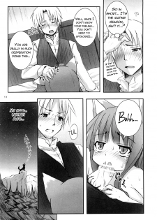 [Nounai Kanojo (Kishiri Toworu)] Ookami to Ookamiotoko (Spice and Wolf) [English] [Reromanga] - page 10