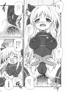 (C73) [Kurubushi-kai (Dowarukofu)] Dekkaku Natte mo Trauma Darake (Mahou Shoujo Lyrical Nanoha) - page 12