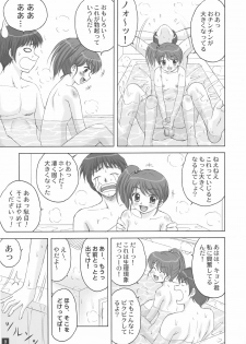 (SC34) [Ysarin-Do (Yasu Rintarou)] O furo no naka kara Imouto-chan (The Melancholy of Haruhi Suzumiya) - page 8