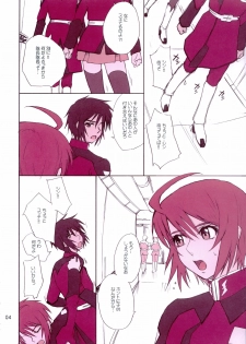(C68) [MOON RULER (Tsukino Jyogi)] Crimson Tide (Kidou Senshi Gundam SEED DESTINY) - page 3