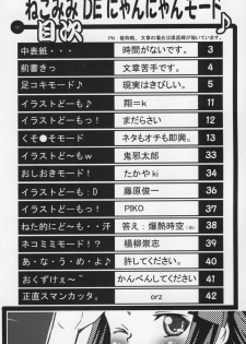 (C67) [MeroMeroFactory XL (Mochisuke Teru)] Nekomimi DE NyanNyan Mode (Tsukuyomi: Moon Phase) - page 42