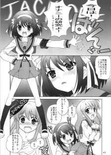 (C73) [Nagisawaya (Nagisawa You)] Megamori (The Melancholy of Haruhi Suzumiya) - page 48