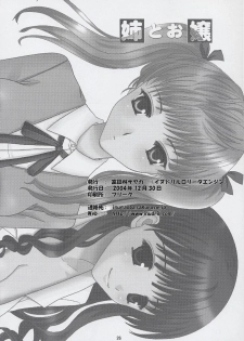(C67) [Inudrill Lolita Engine (Tondabayashi Sayaka)] Ane to Ojou (School Rumble) - page 25