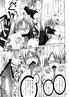 (C73) [SUTE☆POTE (Kagura Soushi)] riri tama hoshuu jugyou! (Mahou Shoujo Lyrical Nanoha) - page 14