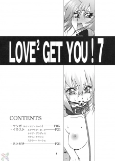 (C67) [GET YOU! (Hasegawa Atsuji)] LOVE LOVE GET YOU! 7 (Mobile Suit Gundam Seed Destiny) [English] [SaHa] - page 3