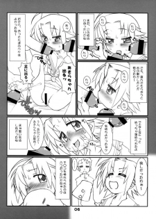 (C72) [USO Seisakujo (Solomon K)] Twin Drill (Lucky Star) - page 6