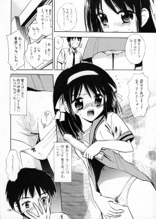 (SC35) [Mystic Chord (Gyro Amarume)] Honjitsu no Katsudou Kiroku (The Melancholy of Haruhi Suzumiya) - page 5