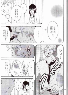 (C67) [Kurione-sha (YU-RI)] Oshiete! Nico-san (One Piece) - page 16