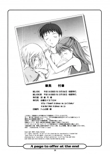 (CR32) [JIBAKU-SYSTEM (Suzuki Amaharu)] BELIEVE HEN (Neon Genesis Evangelion) - page 28