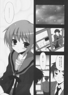 (C73) [INFINITY DRIVE (Kyougoku Shin)] shuffle the kismet (The Melancholy of Haruhi Suzumiya) - page 4
