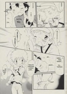 [Kuruguru DNA (Hoshiai Hilo)] Seishun 18 Kin Kippu (Digimon Frontier) [English] [Incomplete] - page 8