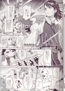 (C72) [EGOISM (Kasukabe Akira, Torigoshi Yayoi)] MANIAC JOB SYSTEM (Final Fantasy XII) - page 4