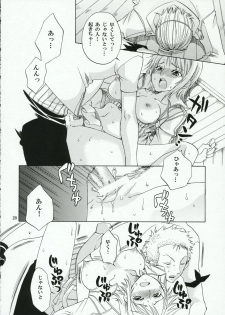 (C70) [Kurione-sha (YU-RI)] Nami-Biyori (One Piece) - page 19