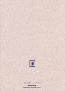 (CR30) [Toko-ya (Kitoen)] Ryuu no Me no Fuukei (Breath Of Fire) - page 22