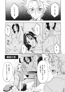 (Kyonyuukko 6) [Kurione-sha (YU-RI)] Kokucho Yugi (Bleach) - page 4