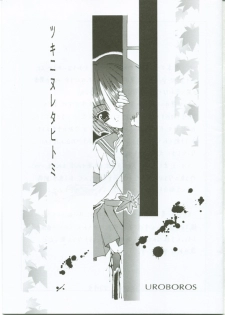 (CR27) [UROBOROS (Utatane Hiroyuki)] Tsuki ni Nureta Hitomi (Kizuato) - page 2