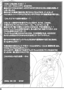 (SC31) [PHYSALIS (Seresu)] Lyrical Fate (Mahou Shoujo Lyrical Nanoha) - page 2