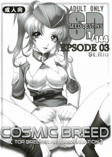 (CR37) [St. Rio (Kitty, Kouenji Rei)] COSMIC BREED 3 (Gundam SEED DESTINY) - page 2