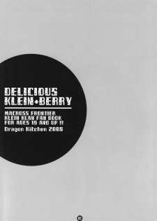 (SC40) [Dragon Kitchen (Sasorigatame)] DELICIOUS KLEIN+BERRY (Macross Frontier) - page 2