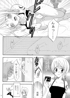 (C68) [Kurione-sha (YU-RI)] Kanjuku Orange (One Piece) - page 29
