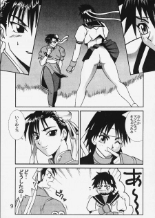 [Puniket 03] [ST RIO (Kitty, Kouenji Rei)] CAPCOM VS. SNK DANDIZUM NAKADASI 21 (Capcom VS SNK) - page 9